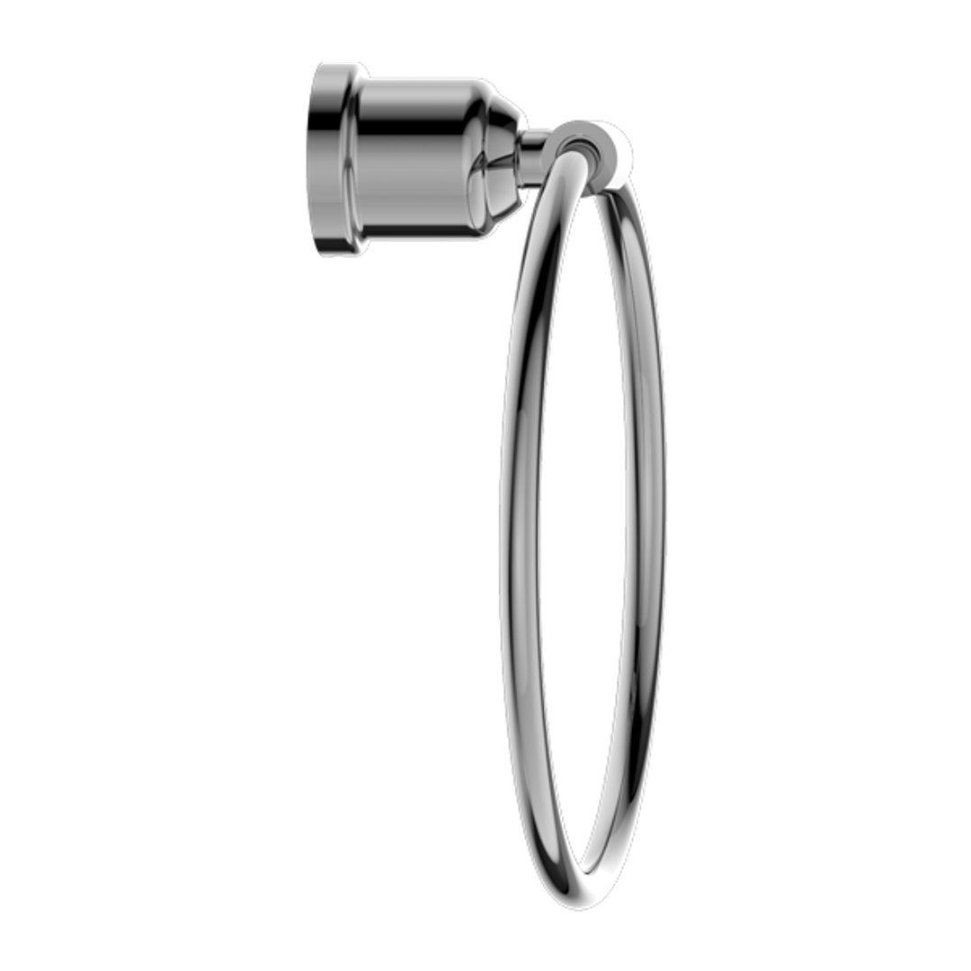 Nero York Towel Ring - Chrome