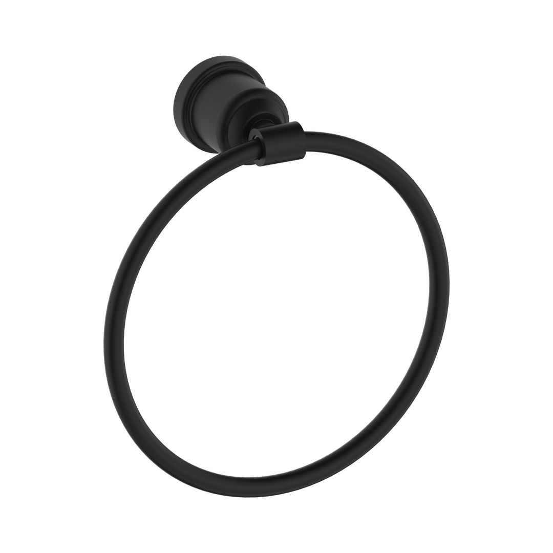 Nero York Towel Ring - Matte Black