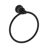 Nero York Towel Ring - Matte Black