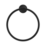 Nero York Towel Ring - Matte Black