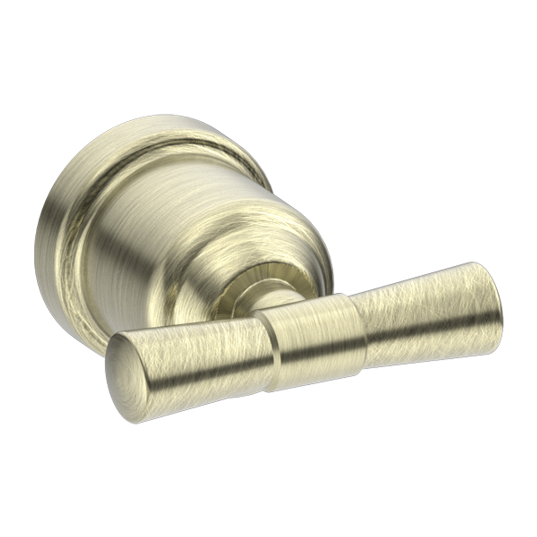 Nero York Robe Hook - Aged Brass