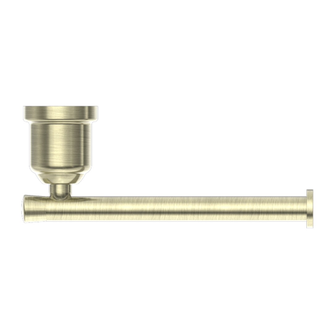 Nero York Toilet Roll Holder - Aged Brass