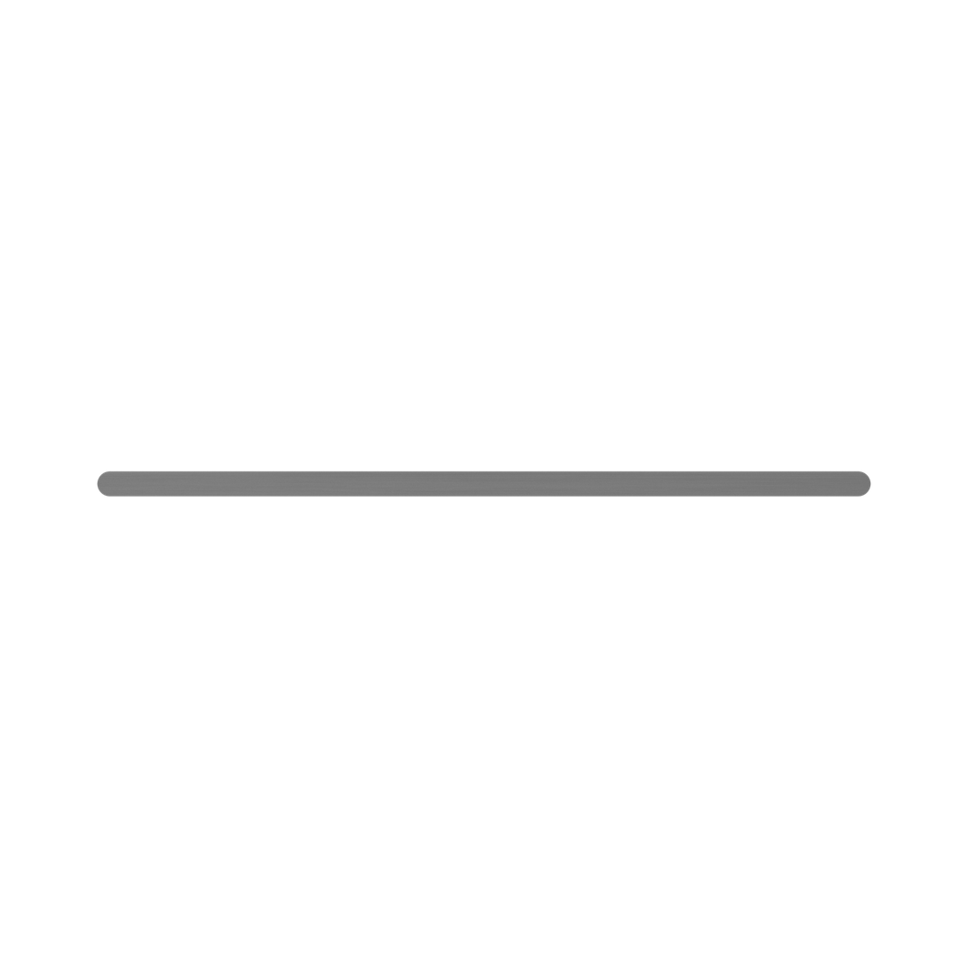 Nero Bianca Double Towel Rail 800Mm - Gunmetal