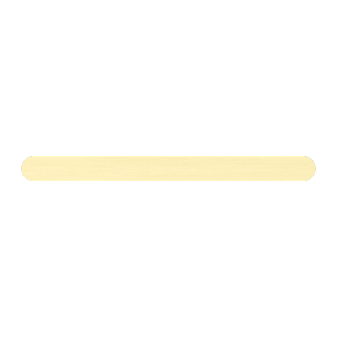 Nero Bianca Hand Towel Rail - Brushed Gold