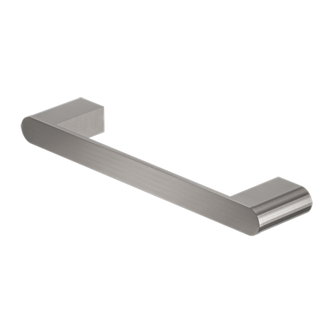 Nero Bianca Hand Towel Rail - Brushed Nickel