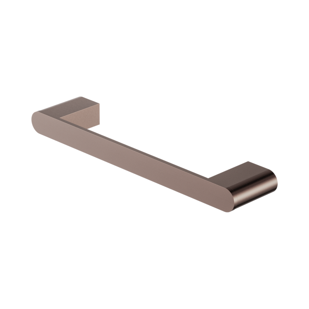 Nero Bianca Hand Towel Rail Brushed  Bronze