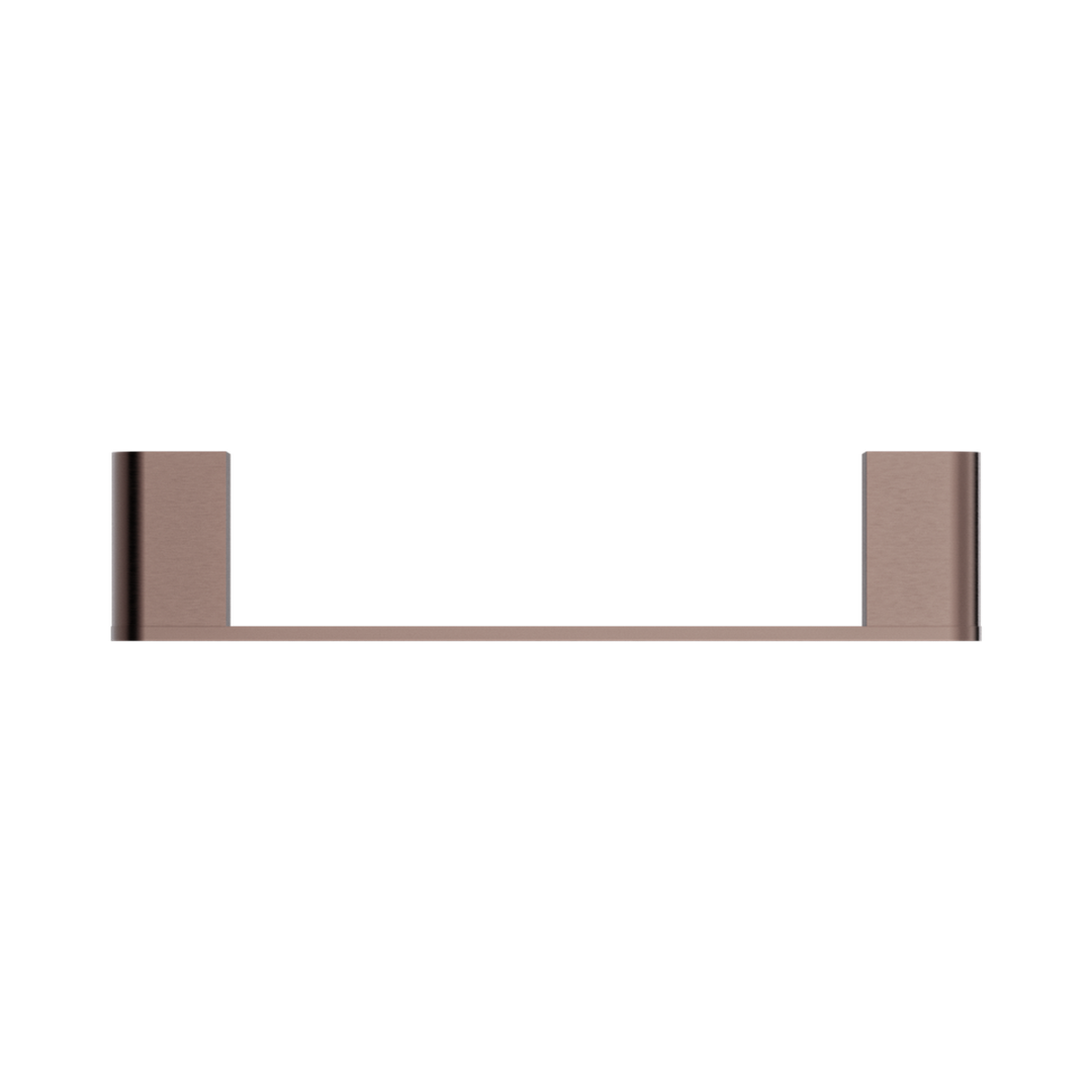 Nero Bianca Hand Towel Rail Brushed  Bronze
