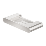 Nero Bianca Soap Dish Holder - Brushed Nickel