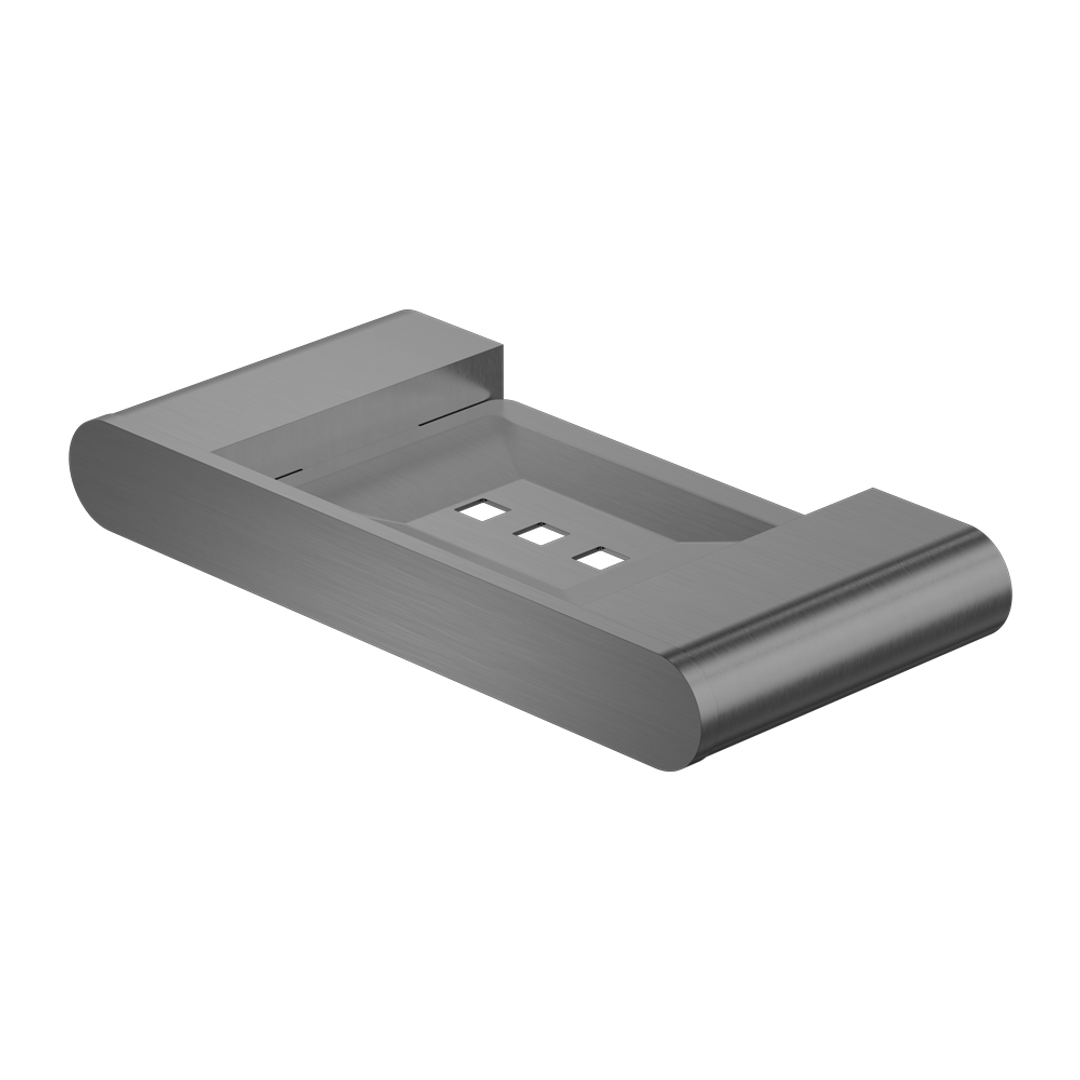 Nero Bianca Soap Dish Holder - Gunmetal