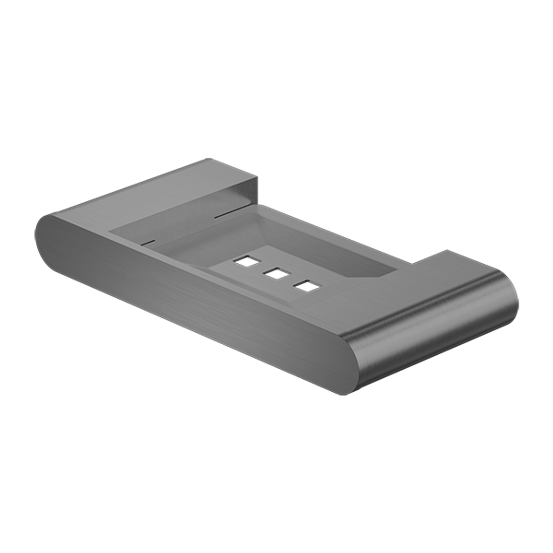 Nero Bianca Soap Dish Holder - Gunmetal