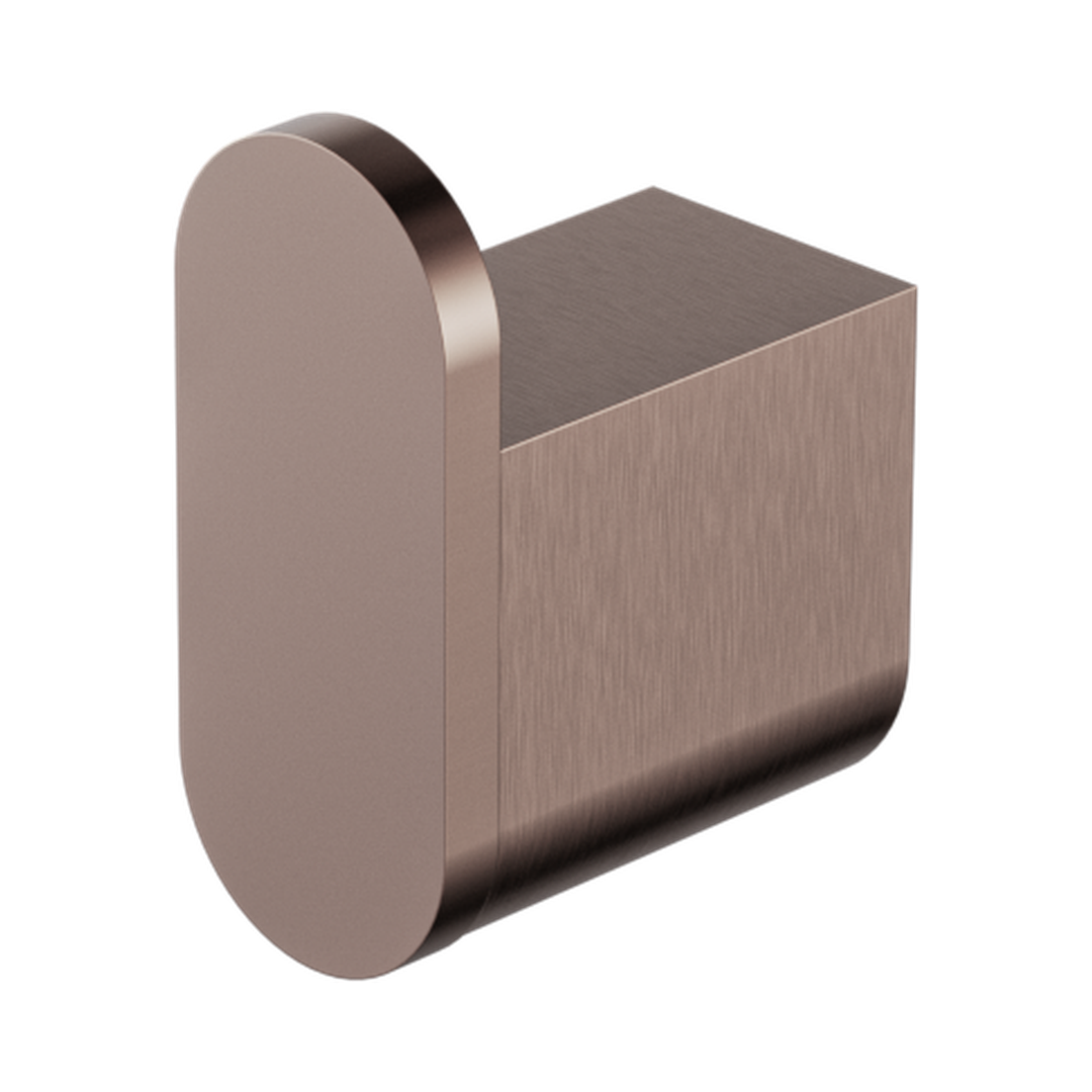 Nero Bianca Robe Hook - Brushed Bronze