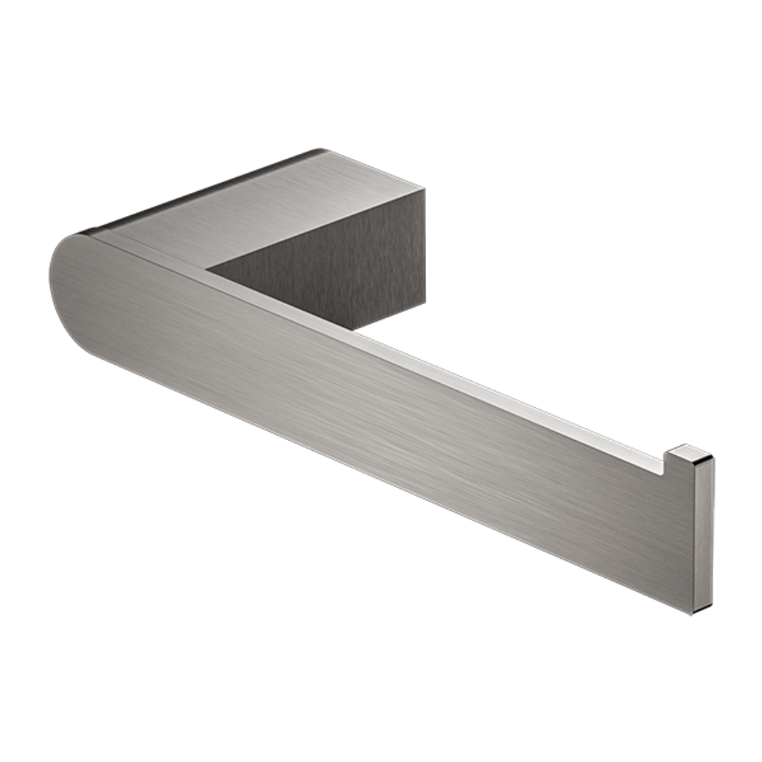 Nero Bianca Toilet Roll Holder - Brushed Nickel