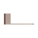 Nero Bianca Toilet Roll Holder - Brushed Bronze