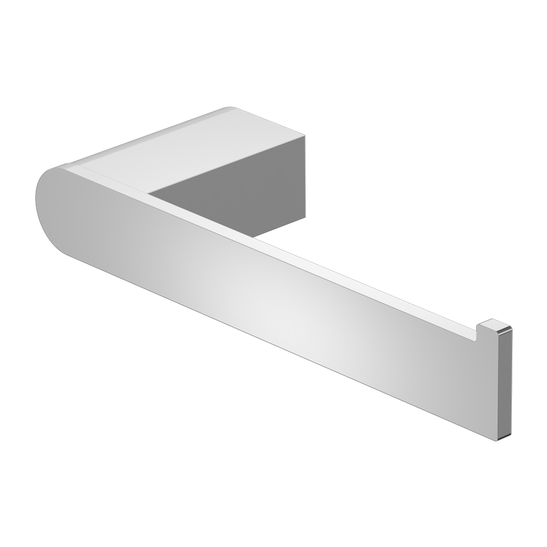 Nero Bianca Toilet Roll Holder - Chrome