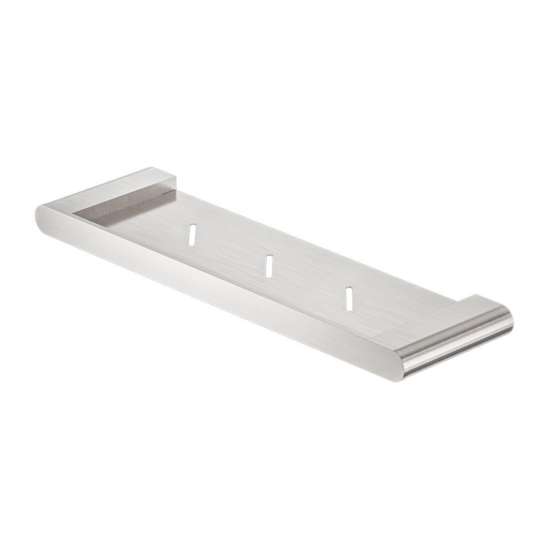 Bianca Nero Shower Shelf - Brushed Nickel