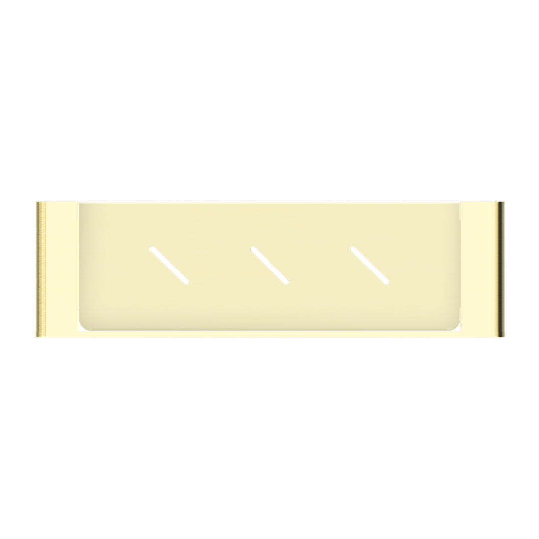 Bianca Nero Shower Shelf - Brushed Gold