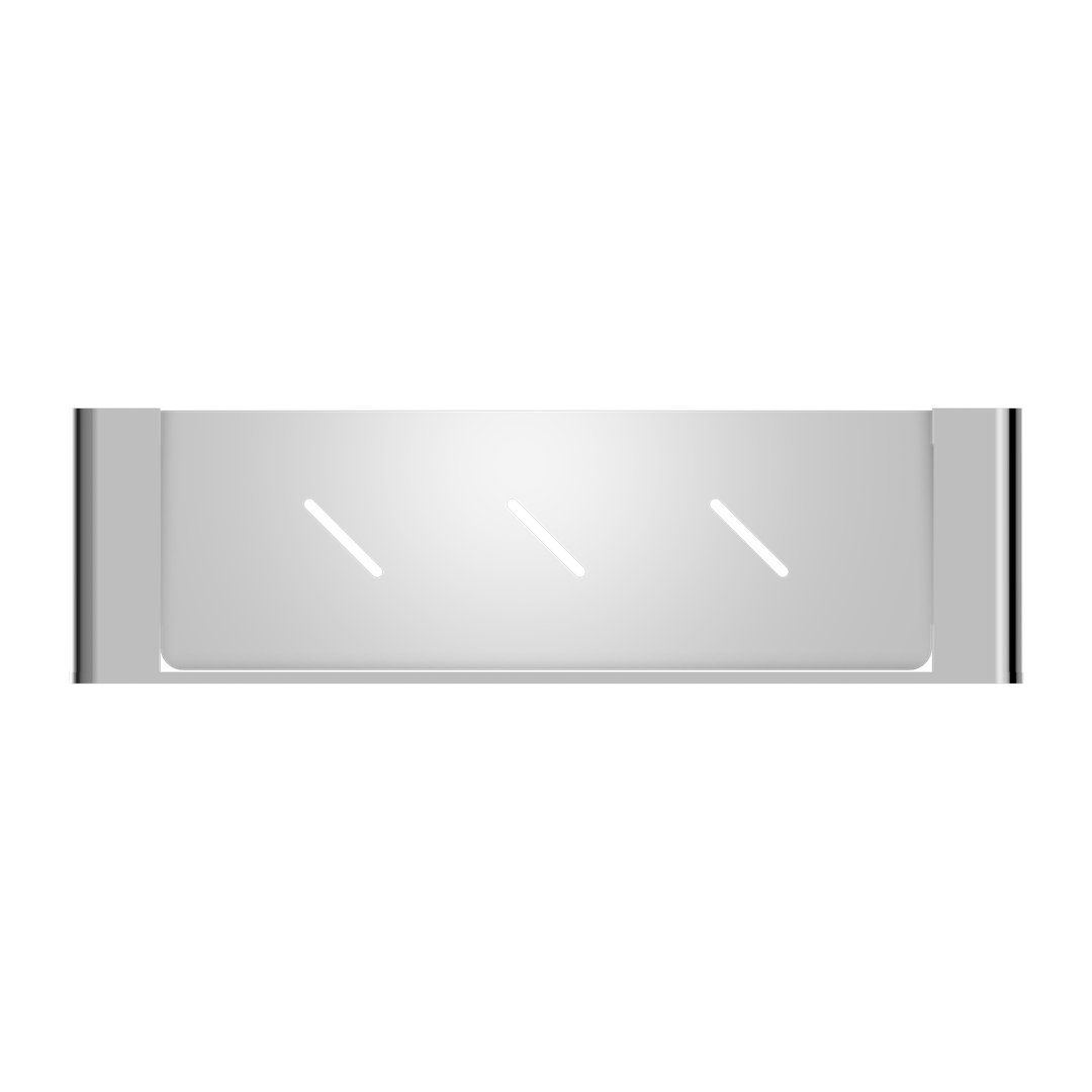 Bianca Nero Shower Shelf - Chrome