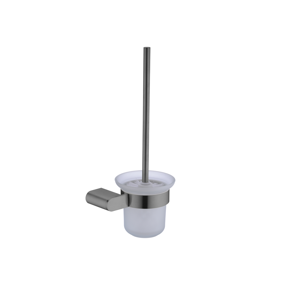 Nero Bianca Toilet Brush Holder - Gunmetal Grey