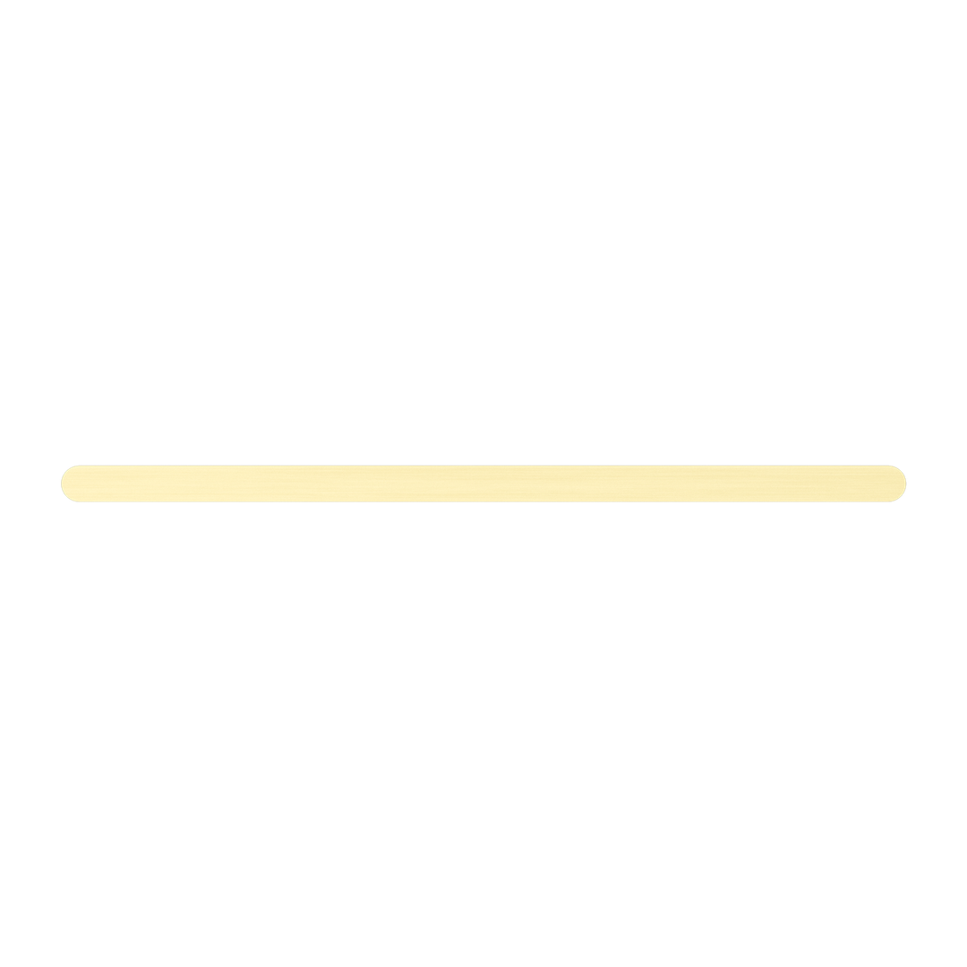 Nero Bianca Towel Rack - Brushed Gold