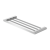 Nero Bianca Towel Rack - Chrome