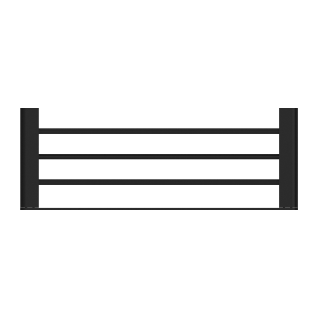 Nero Bianca Towel Rack - Matte Black