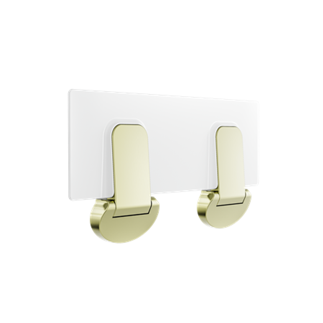 Nero Mecca Care Shower Seat 960X330mm - Brushed Gold