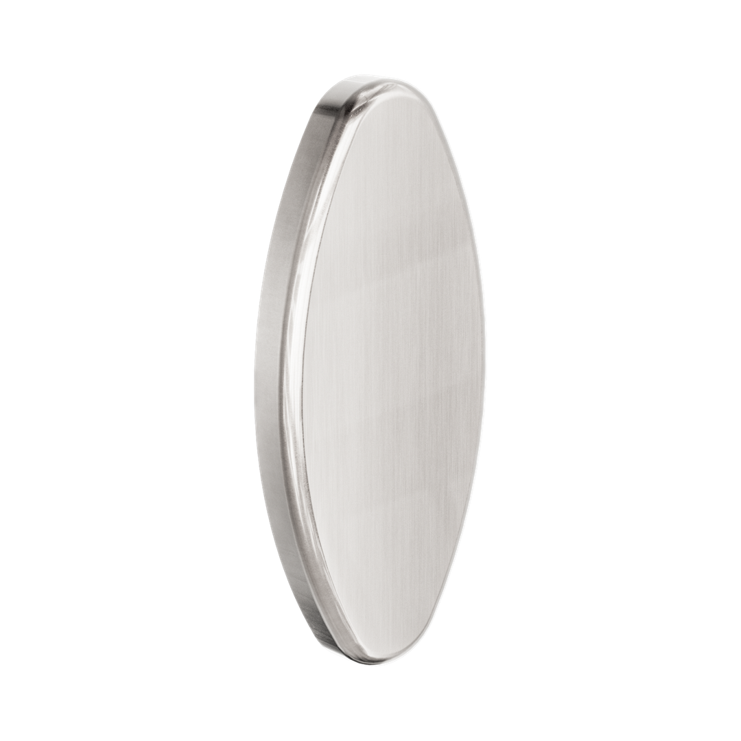 Nero Backrest Removable Wall Cover Plate - Brushed Nickel