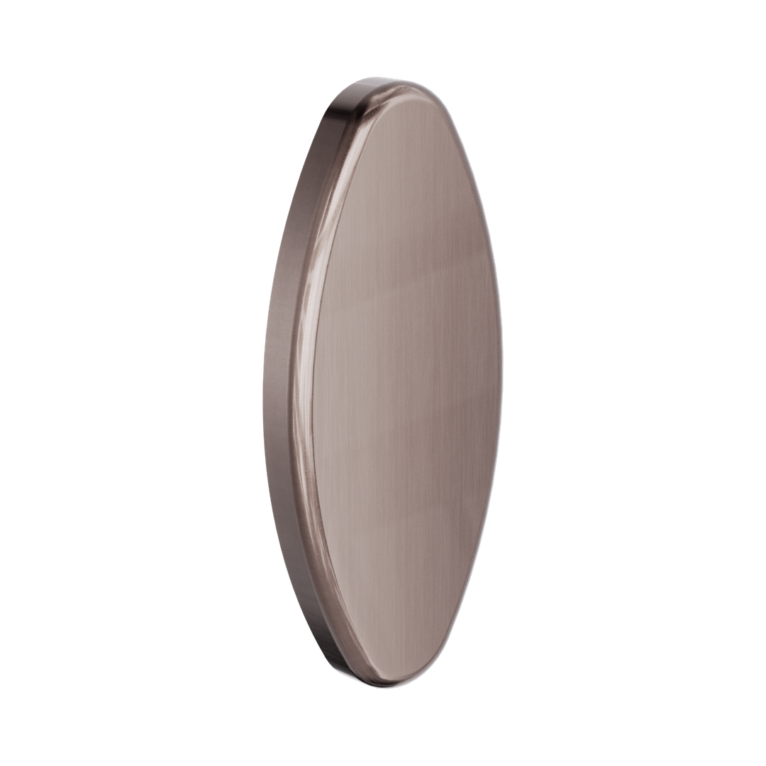 Nero Backrest Removable Wall Cover Plate - Brushed Bronze