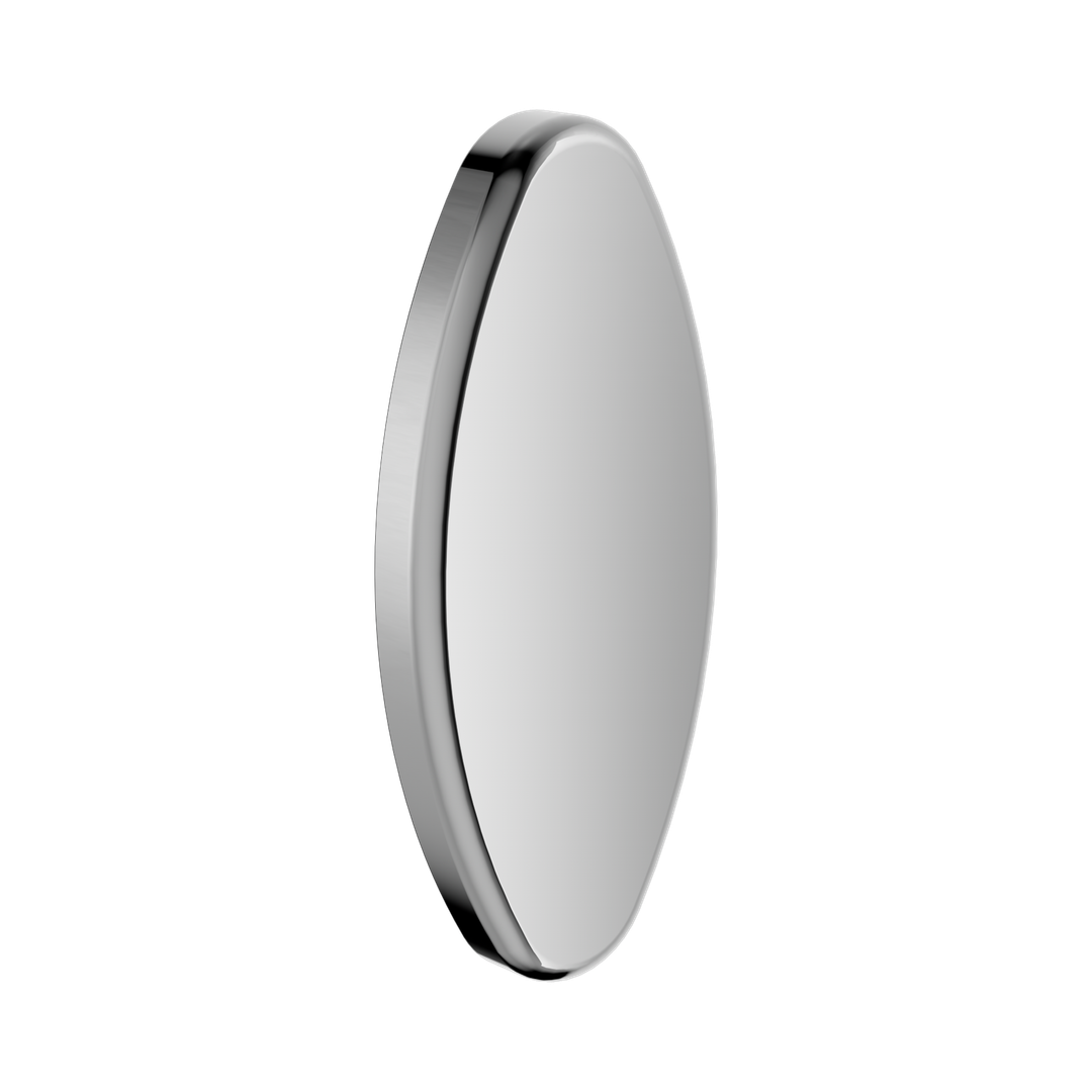 Nero Backrest Removable Wall Cover Plate - Chrome