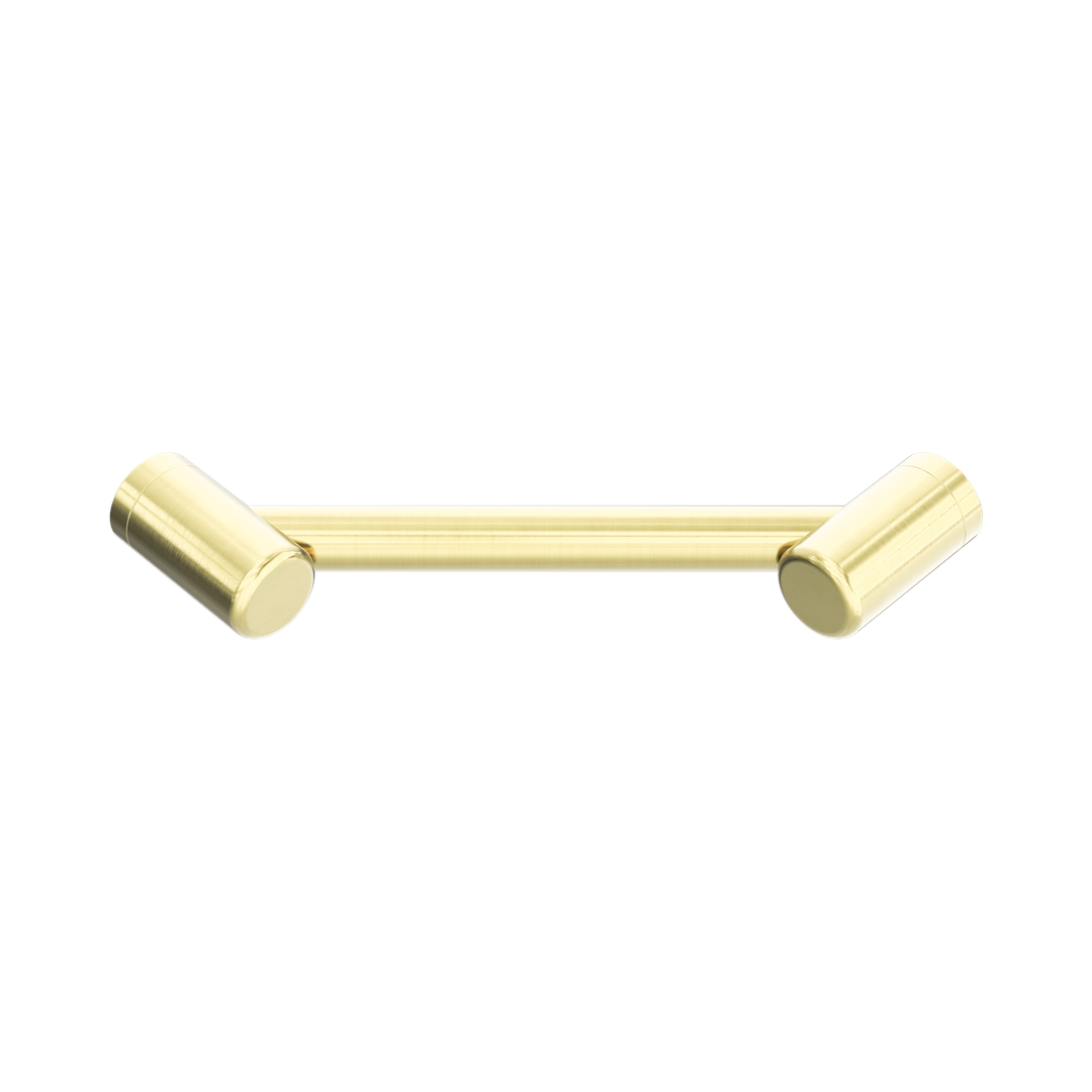 Mecca Care 25mm Footrest Corner Nero Grab Rail 215mm - Brushed Gold