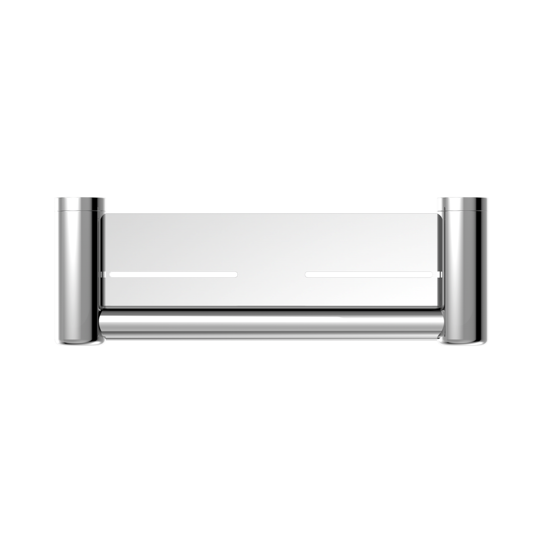 Mecca Care 25mm Nero Grab Rail With Shelf 300mm - Chrome