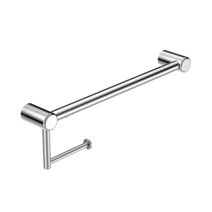 Nero Mecca Care 25mm Toilet Roll Rail 450mm - Chrome