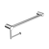 Nero Mecca Care 25mm Toilet Roll Rail 450mm - Chrome