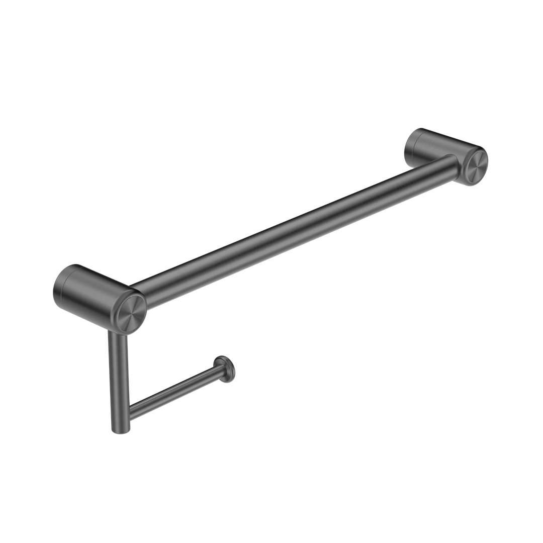 Nero Mecca Care 25mm Toilet Roll Rail 450mm - Gunmetal