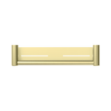 Mecca Care 25mm Nero Grab Rail With Shelf 450mm - Brushed Gold