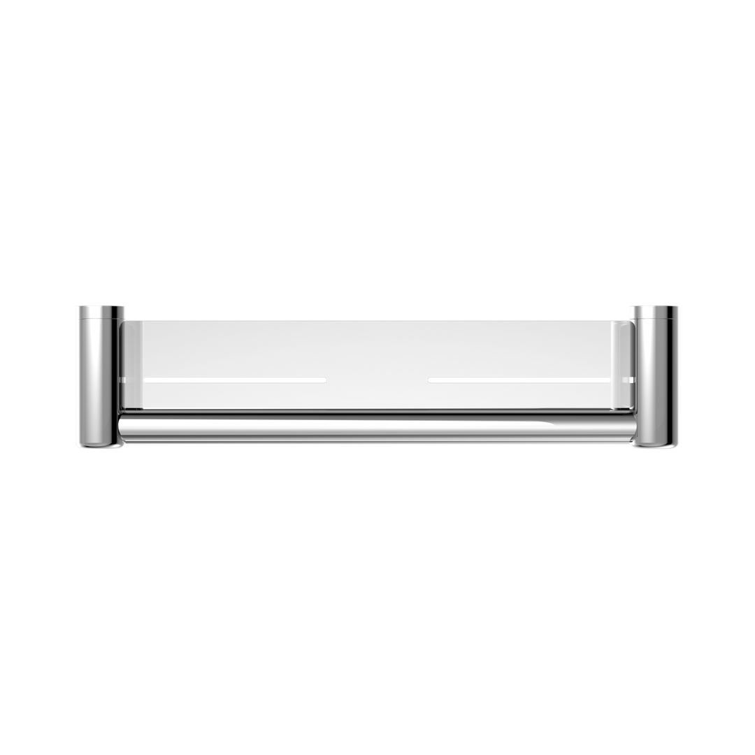 Mecca Care 25mm Nero Grab Rail With Shelf 450mm - Chrome