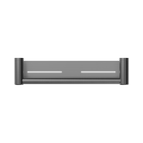 Mecca Care 25mm Nero Grab Rail With Shelf 450mm - Gun Metal