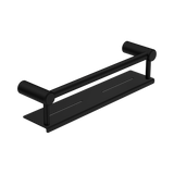 Mecca Care 25mm Nero Grab Rail With Shelf 450mm - Matte Black