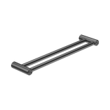 Mecca Care 25mm Double Nero Towel Grab Rail 600mm - Gun Metal