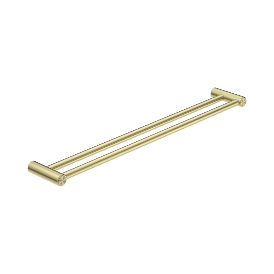 Mecca Care 25mm Double Nero Towel Grab Rail 900mm - Brushed Gold