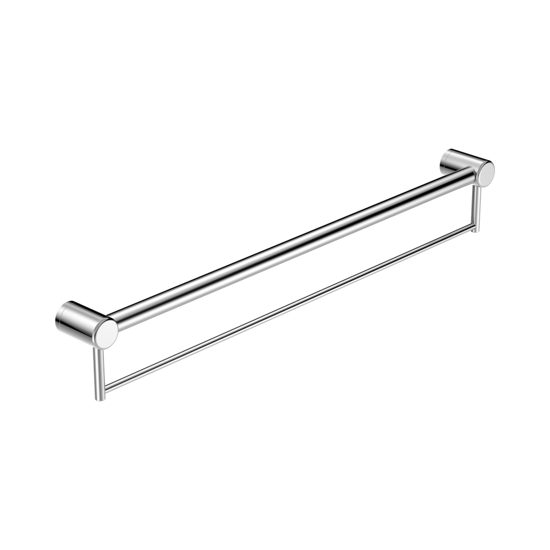 Mecca Care 32mm Grab Rail With Nero Towel Holder 900mm - Chrome