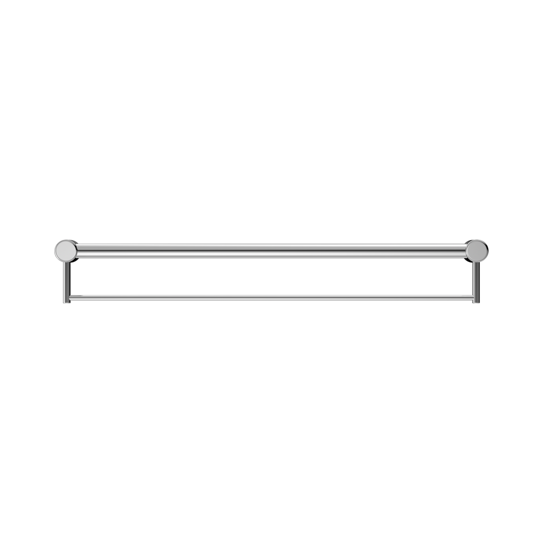 Mecca Care 32mm Grab Rail With Nero Towel Holder 900mm - Chrome