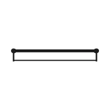 Mecca Care 32mm Grab Rail With Nero Towel Holder 900mm - Matte Black