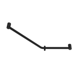 Nero Mecca Care 32mm Ambulant 45 Degree Bent Tube Grab Rail 450X650mm - Matt Black