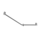 Nero Mecca Care 32mm Ambulant 45 Degree Bent Tube Grab Rail 450X650mm - Chrome