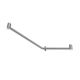 Nero Mecca Care 32mm Ambulant 45 Degree Bent Tube Grab Rail 450X650mm - Chrome