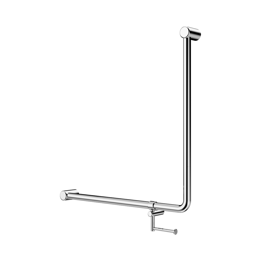 Nero Mecca Care 32mm 90 Deg. 750mm C/W Roll Holder - Chrome