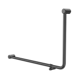 Nero Mecca Care 32mm Dda Accessible Toilet 90 Degree Tube Grab Rail 600mm - Gunmetal