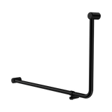 Nero Mecca Care 32mm Dda Toilet 90 Deg. Tube Grab Rail 600mm - Matte Black