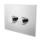 Nero Mecca Care Raised Disabled Care Flush Buttons Plate Dda Toilet Compliant - Chrome